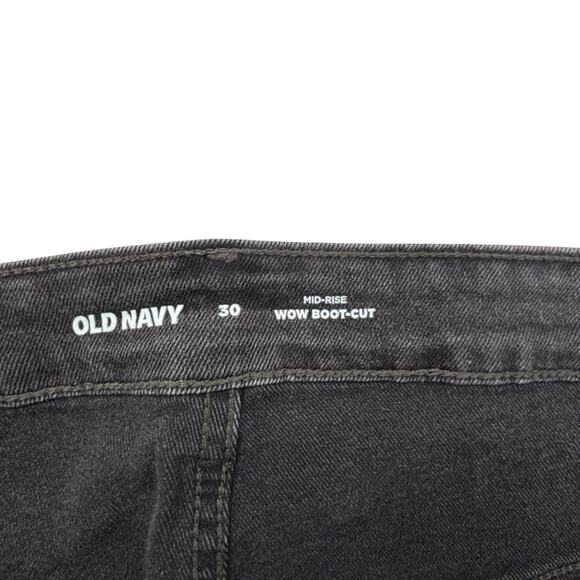 Copied - Old Navy Women's Plus Size 30 Wow Boot Cut Charcoal Gray Jeans NWT - Picture 6 of 16